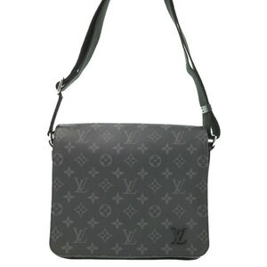 Louis Vuitton Monogram Eclipse Black District NM Shoulder Bag